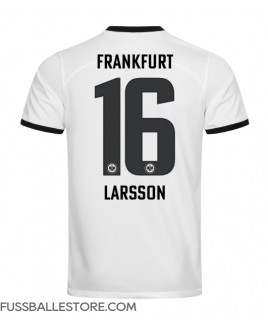 Günstige Eintracht Frankfurt Hugo Larsson #16 3rd trikot 2023-24 Kurzarm